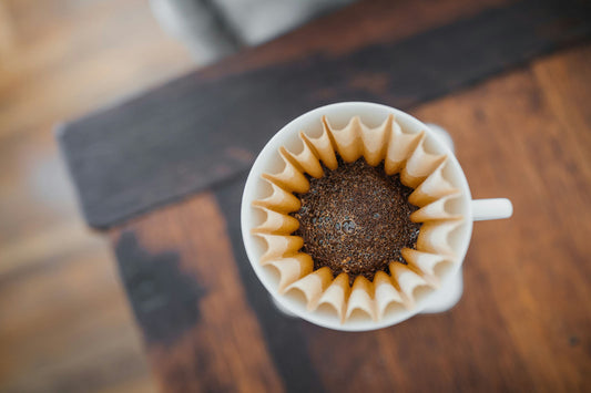 Decaf coffee grounds