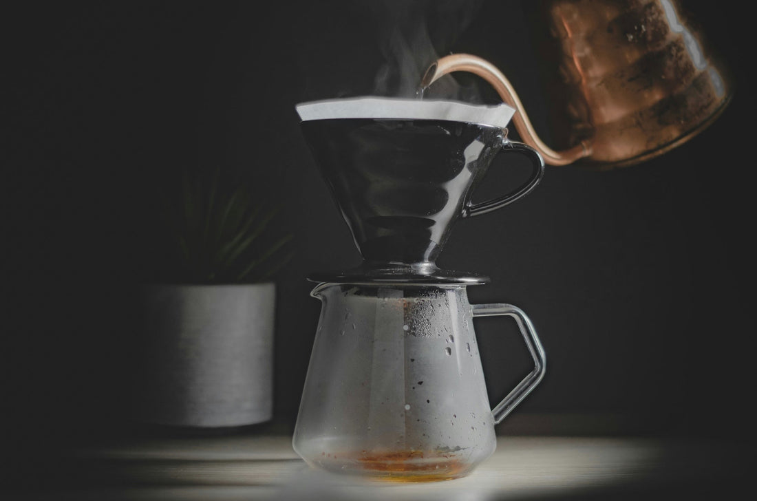 coffee pour over for decaf company dark