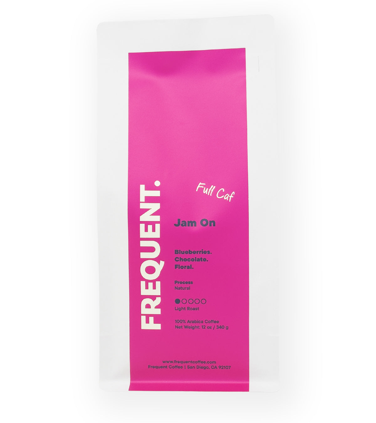 Bag of Jam On full caf coffee from Frequent Coffee