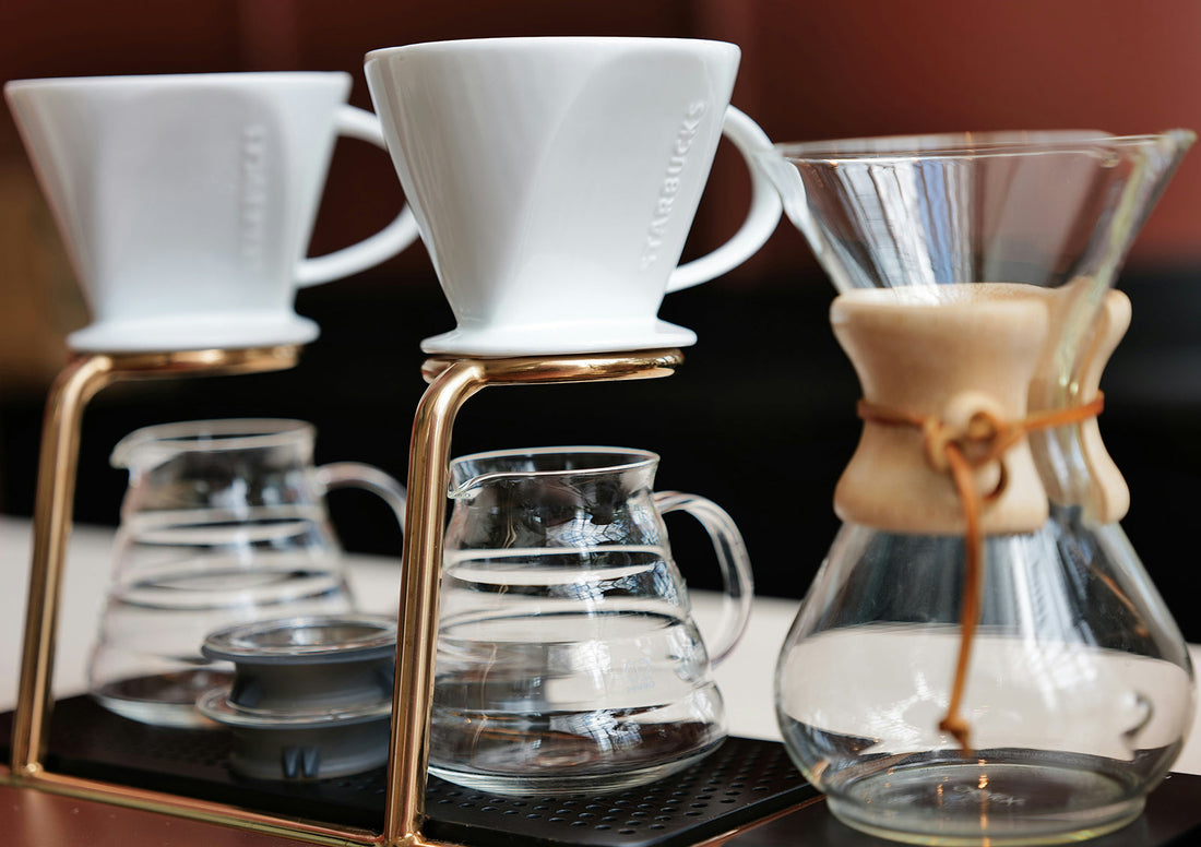 Brewing decaf coffee