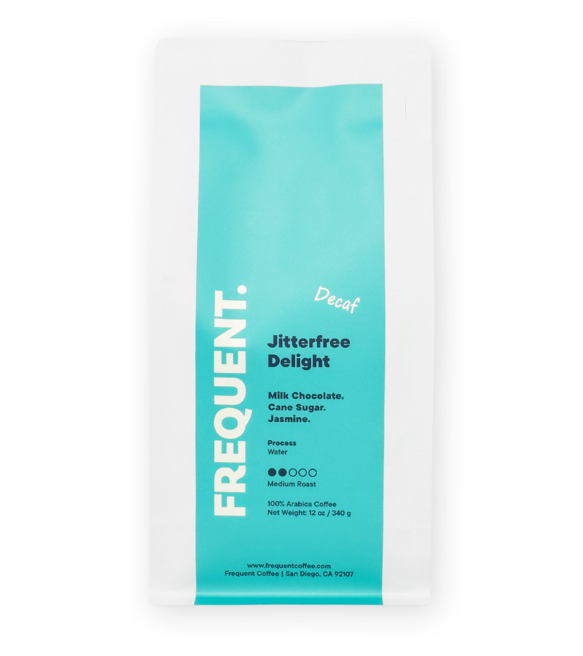 Jitterfree Delight Swiss Water Decaf Coffee from Frequent Coffee
